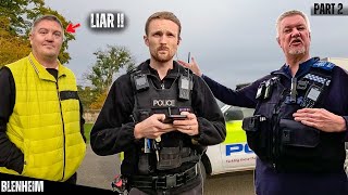 Yes Officer He HAS Flown the Drone - LIAR !! 🤥 🚫 😡 🚔 ❌