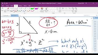 Calculus - Video 44 - Related Rates Example 3