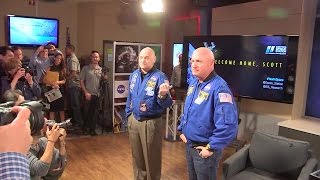 NASA's Astronaut Twins: Can You Tell Them Apart? | Video