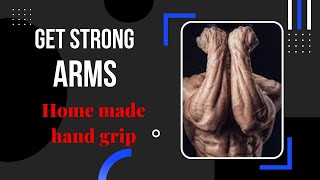 How To Make Handgrip At Homemade | Strong Bigger Forearms | Home Workout |  Dhev_Dissanayake Fitness