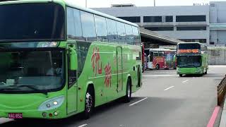 【🚠中華民國台湾のNO 1交通情報局NANKAI夜行急行夢憶の旅人JKT75 世界バス交通転运駅🚠】統聯客運SCANIA HIGH-STEP BUS。