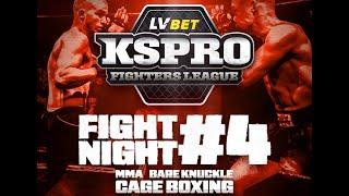 LVBET KSPROFL FIGHT NIGHT 4 | Svēršanās un Preses konference