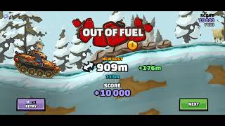 909m !  in track 1 of Hits Different - Hill Climb Racing2