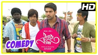 Raja Rani Tamil Movie Comedy Scenes | Part 2 | Arya | Santhanam | Nayanthara | Nazriya | Jai | Atlee