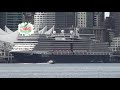 nieuw amsterdam cruise ship arriving at the port of vancouver 🇨🇦