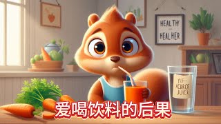 爱喝饮料的后果 | 睡前故事 | 童話故事 | 儿童故事 - Chinese children's stories -Reading for children aged 3-10 years old