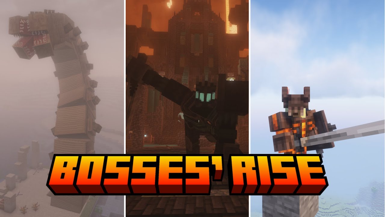 Bosses Rise Minecraft Mod Showcase 1 21 1 Youtube