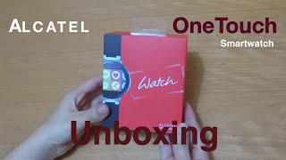 Alcatel Smartwatch OneTouch Unboxing