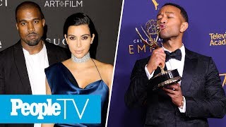 Kanye Says Kim Kardashian Is In Law School, John Legend Becomes An EGOT Winner | PeopleTV