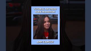 CAPCUT | Tutorial on trend slide transition (AE like) 🔥 | #capcut #edit #viral