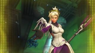 OverWatch MERCY(慈悲) game play moment