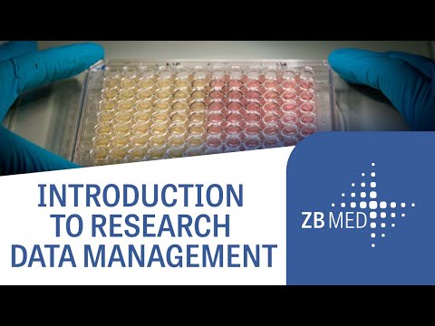 Research Data Management – Introductory lecture