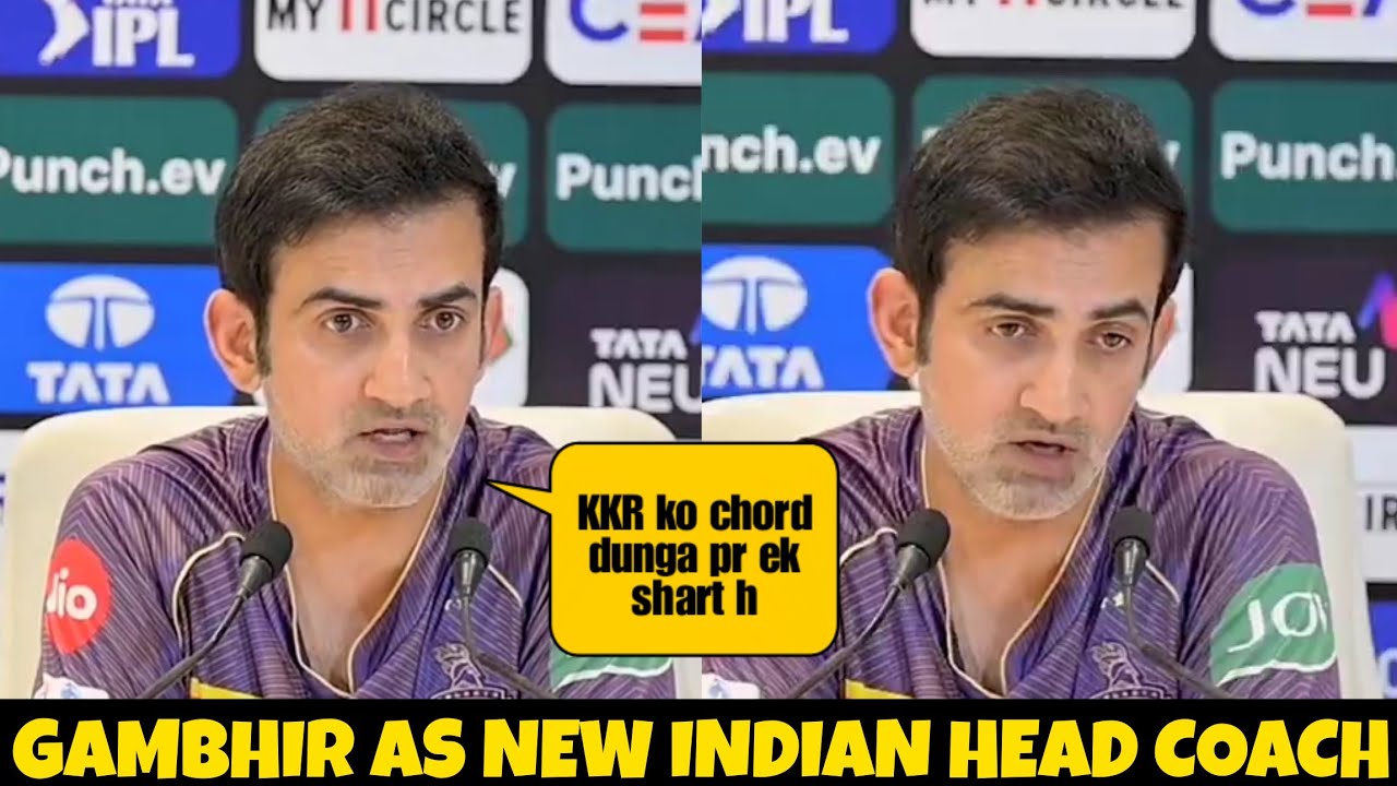 IPL 2024: Gautam Gambhir Becomes The New Head Coach, Quits KKR | Ami ...