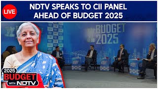 Union Budget LIVE Updates | Budget 2025 | Budget News | CII Panel Ahead Of Budget Speech