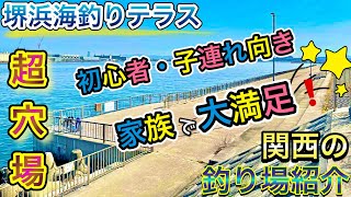 【堺浜海釣りテラス】子連れ家族ならココ！サビキ釣りに最適なポイント〜関西のおすすめ釣り場紹介〜