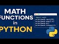 Python Math Functions | How to Use the Math Module