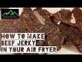 HOW TO MAKE BEEF JERKY IN YOUR AIR FRYER OR OVEN