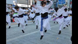 20241013東京よさこい2024（オリガミ）アゼリア通り【ＨＤ・原画４Ｋ】