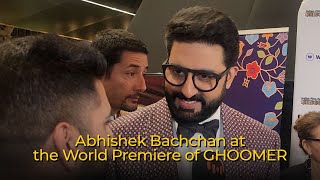 World Premiere of GHOOMER at Melbourne IFFM | Live with Abhishek Bachchan, Angad Bedi \u0026 Shabana Azmi