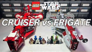 LEGO Star Wars Republic Cruiser/Frigate Comparison! (7665 vs 7964 | 2007 vs 2011)