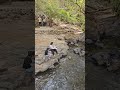 People enjoy the waterfall #busra #lifeinaction #waterfall #enjoy #mondulkiri #cambodia