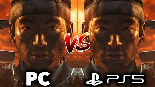 Ghost of Tsushima PC vs. PS5 Head-to-Head Graphics Comparison - WHAT'S NEW?