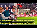 Poland players' reaction to Ronaldo's incredible bicycle kick goal in Portugal Vs Poland 5-1