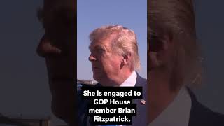 Donald Trump goes after reporter's fiancé, who he thinks is already their husband.