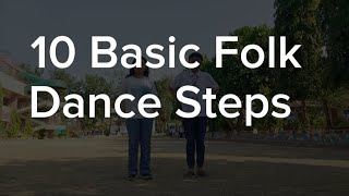 10 Basic Folk Dance Steps | Physical Education
