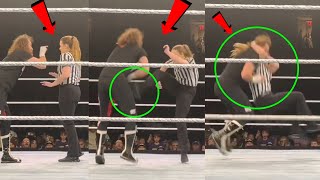 Refree Attacks & Stunner Sami Zayn 🤣 Kevin Owens Wins WWE Live Event 2022 Smackdown Highlights