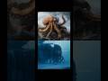 CTHULHU VS KRAKEN, BLOOP, EL GRAN MAJA, GODZILLA #short