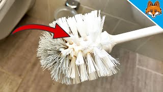 3 EASY ways to quickly clean the TOILET BRUSH 💥 (amazing result) ⚡️