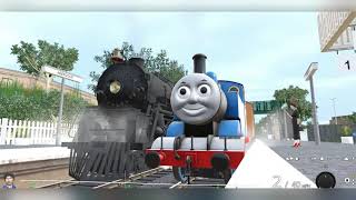 POLAR EXPRESS 1225 VS THOMAS THE TANK ENGINE - DOUGLAS DONALD VS GORDON - TRAINZ RAILROAD SIMULATOR