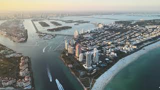 Miami South Beach "A World Of Fantasy" Shot by DJI Mavic Air 2