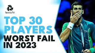 Every Top 30 ATP Tennis Players' FUNNIEST Moment Or Worst FAIL In 2023 🤣