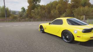 3 Rotor Mazda Rx-7 10.500Rpm screaming sound  😱 -Forza Horizon 4 #mazdarx7