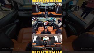 #toyota INnOvA #new Crysta 🤯🥰 🚘 interior modified 🔥🔥 #innova #shorts #youtubeshorts #trend