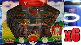 Profit or Loss? x6 Pokemon Go Team Valor Collection Box