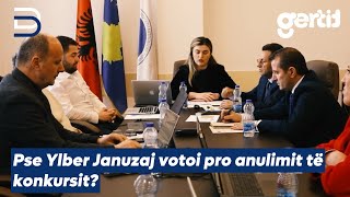 Pse Ylber Januzaj votoi pro anulimit të konkursit? | Betimi per Drejtesi