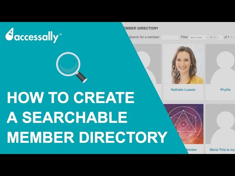 How to Create A Searchable Member Directory on Wordpress How to Create A Searchable Member Directory on Wordpress