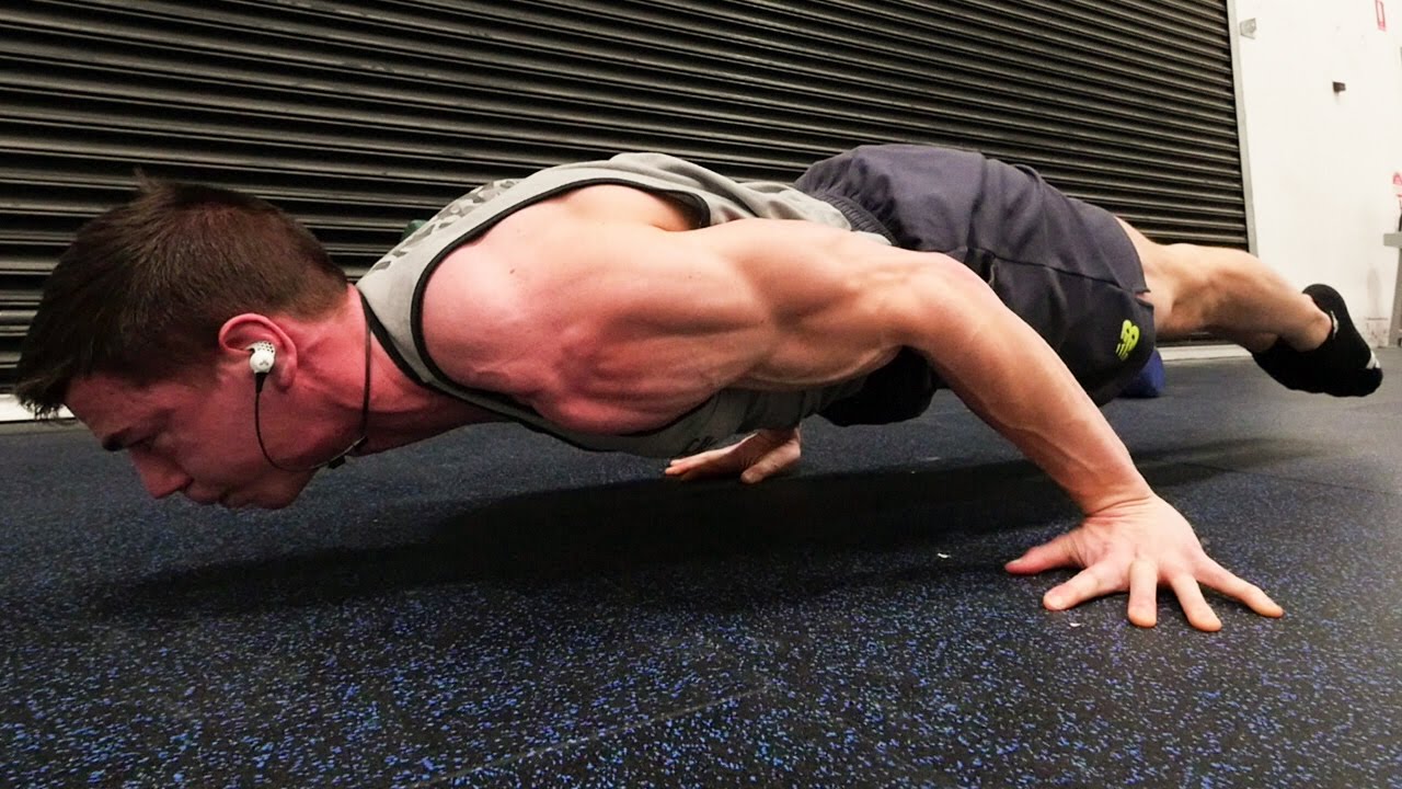 Training The Hardest Pushup Youtube