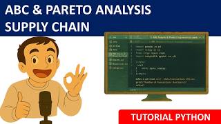Tutorial Supply Chain Analytics with Python - ABC Analysis (Full Tutorial)