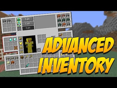 Advanced Inventory Mod 1 12 2 1 11 2 New Efficient Inventory