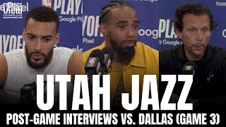 Rudy Gobert, Mike Conley & Quin Snyder React to Utah Falling Down 2-1 vs. Dallas, Jazz Concern Level