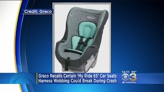 Graco Recalls More Than 25,000 Car Seats