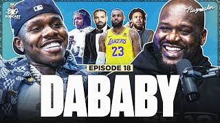 DaBaby Opens Up About Cancel Culture, Rap Beef Secrets & Shaq Reveals WILD LeBron Story | Ep. #18