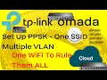 LC EP20: One SSID-Multiple VLAN, PPSK (Private Pre-Shared Key) Set Up with ER-7206 ER-605 EAP-610