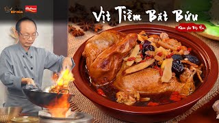Cách làm Vịt Tiềm Bát Bửu ( Vịt tiềm thuốc bắc )  ngon và bổ dưỡng - Braised duck eight treasure