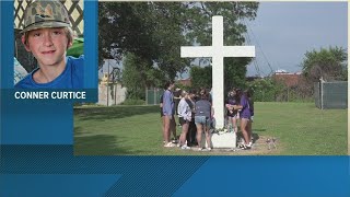 Vigil held for Conner Curtice a day after his body was recovered from the Neches River