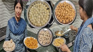 होली की तैयारी हो गयी शुरू Holi Special Recipes - How to make Holi Snacks At Home Guddu and IshuShow